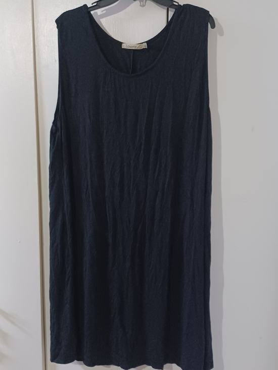 Liberty Love Dresses & Skirts - Liberty Love Black Scoop Neck Sleeveless Tank Dress